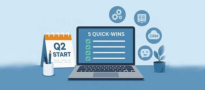 gital fit fürs zweite Quartal: 5 einfache Quick-Wins zur sofortigen Effizienzsteigerung | LINXYS